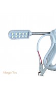 Spiral Dikiş Makinası Lambası Mıknatıslı 10 Ledli
